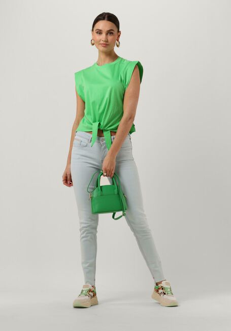 Grüne SCOTCH & SODA Top RELAXED-FIT KNOTTED T-SHIRT - large