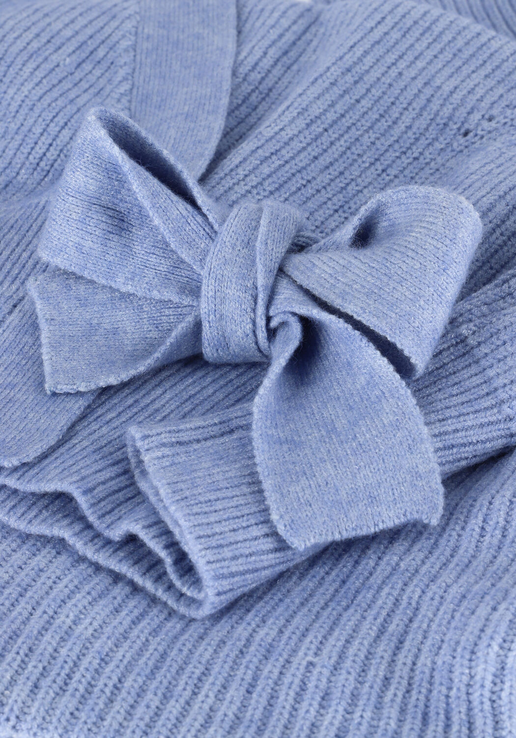 Hellblau OBJECT Strickjacke KILA L/S KNIT CARDIGAN - large