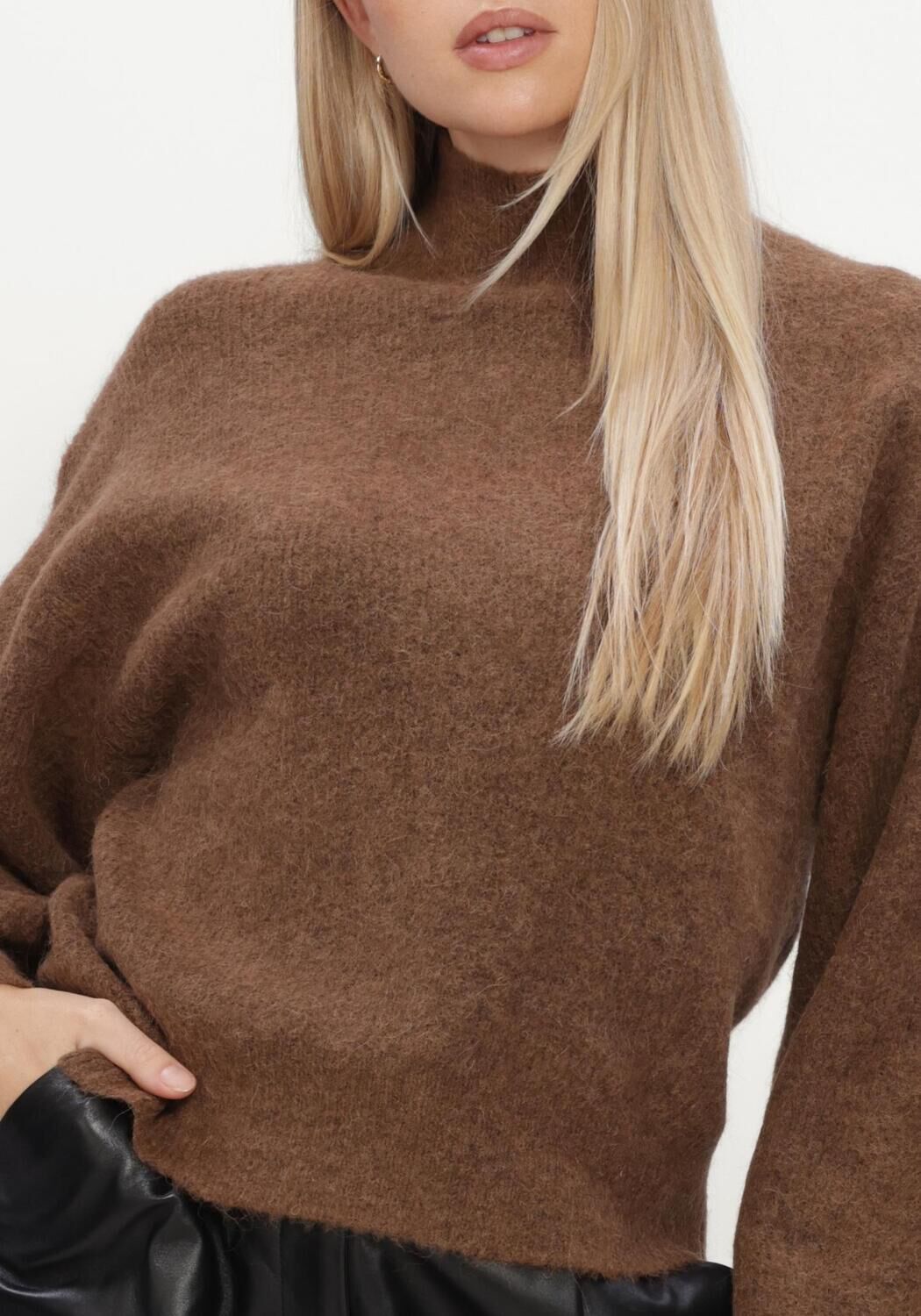 Braune KNIT-TED Pullover CECHI PULLOVER - large