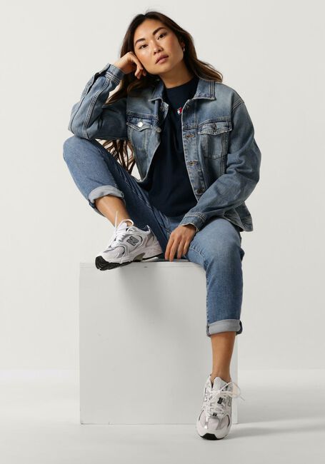 Dunkelblau TOMMY JEANS Jeansjacke MOM CLS JACKET AH7131 - large
