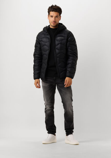 Schwarze PEAK PERFORMANCE Wattierte Jack M HELIUM DOWN HOOD JACKET - large