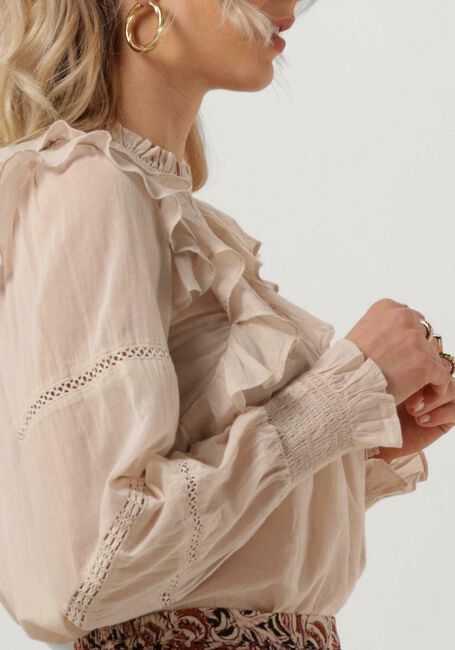 Sand NEO NOIR Blusen SARNA S VOILE BLOUSE - large