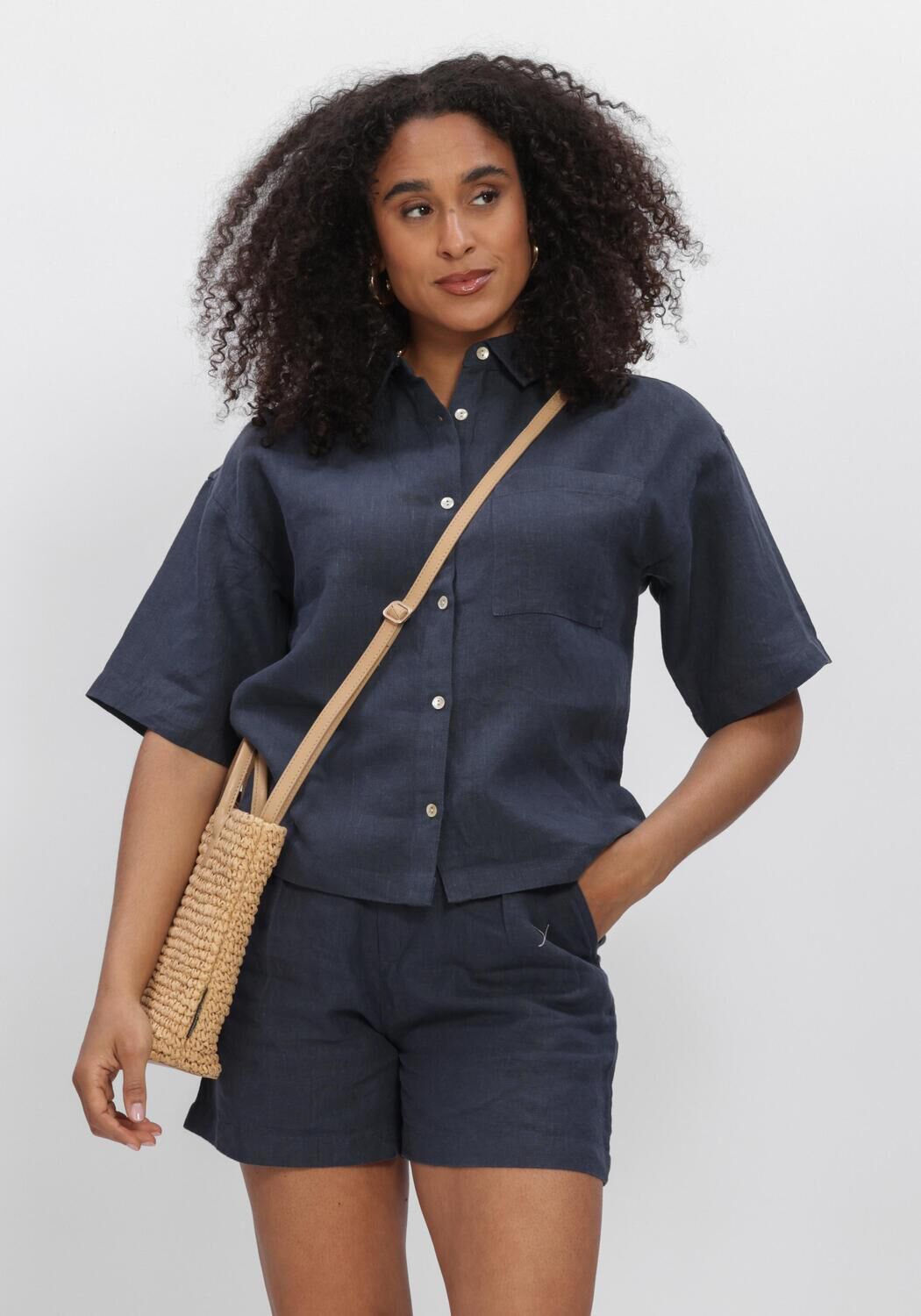 Blaue CIRCLE OF TRUST Blusen LIYA BLOUSE - large