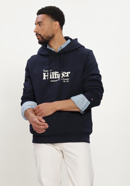Dunkelblau TOMMY HILFIGER Sweatshirt NAUTICAL GRAPHIC HOODIE - large