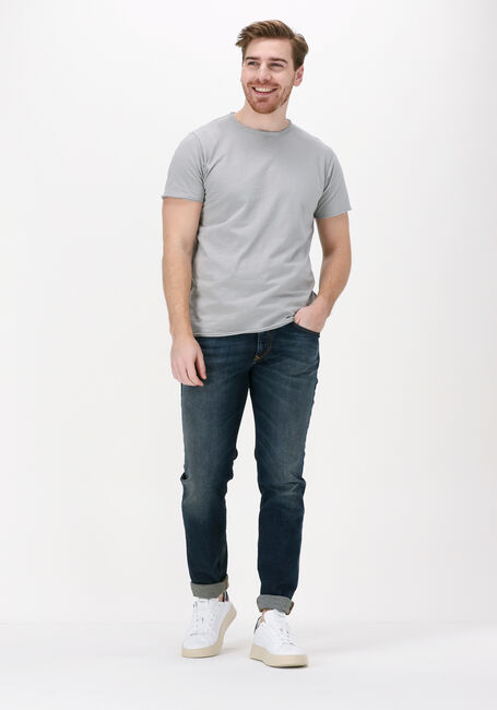 Beige DSTREZZED T-shirt MC QUEEN BASIC TEE SLUB JERSEY - large