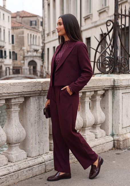 Bordeaux YDENCE Weite Hose PANTS BLYTHE - large