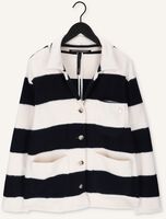 Ecru 10DAYS Jack SOFT JACKET STRIPE Ecru 10DAYS Jack SOFT JACKET STRIPE - medium