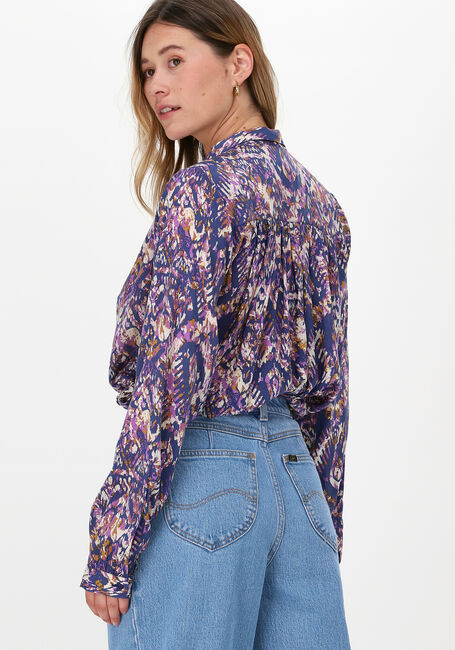 Blaue LOLLYS LAUNDRY Blusen LARI SHIRT - large