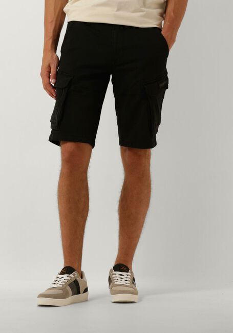 Schwarze PME LEGEND Kurze Hose EXPEDIZER CARGO SHORTS COLORED SWEAT - large