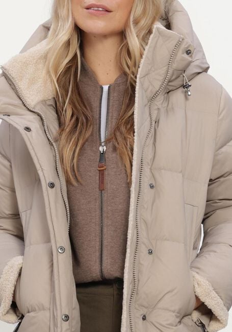 Beige MOSCOW Wattierte Jack 07-08-XENIA-1 - large