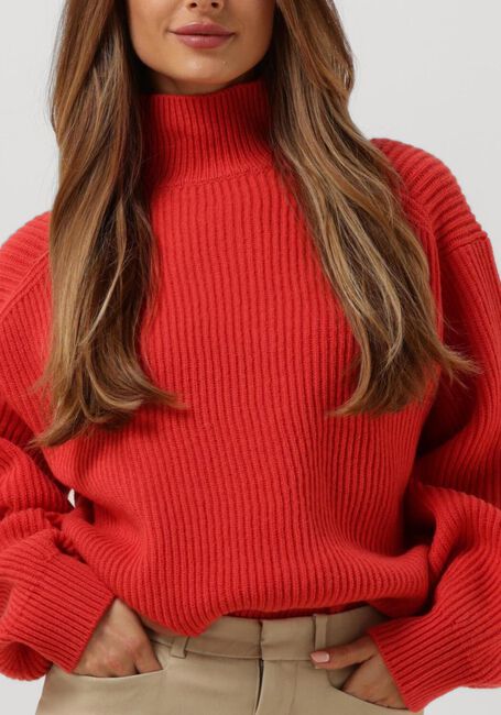 Rote DRYKORN Rollkragenpullover TILDI - large