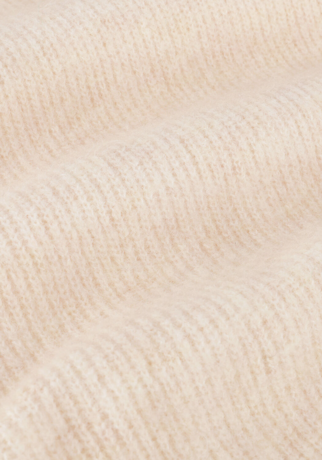 Beige SELECTED WOMEN Midikleid SLFMALINE LS KNIT DRESSHIGH NECK - large