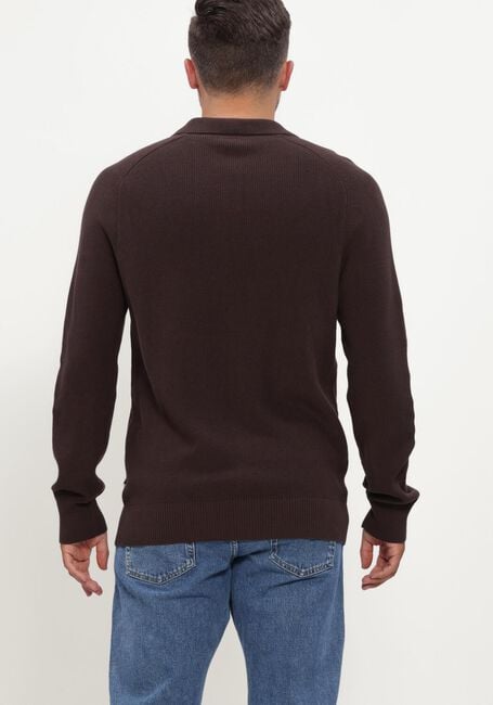 Braune JC RAGS Pullover POLO LONG SLEEVE EWALD - large