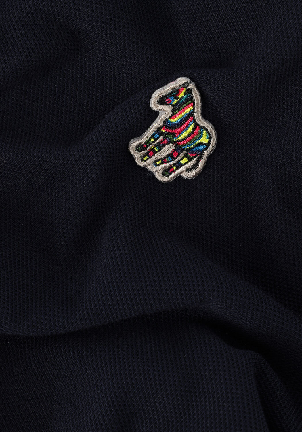 Dunkelblau PS PAUL SMITH Polo-Shirt MENS SLIM FIT SS POLO SHIRT ZEBRA - large