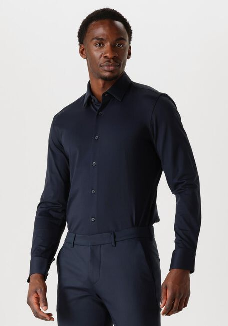 Dunkelblau BOSS BLACK Klassisches Oberhemd P-HANK-S-KENT-C1-222 - large