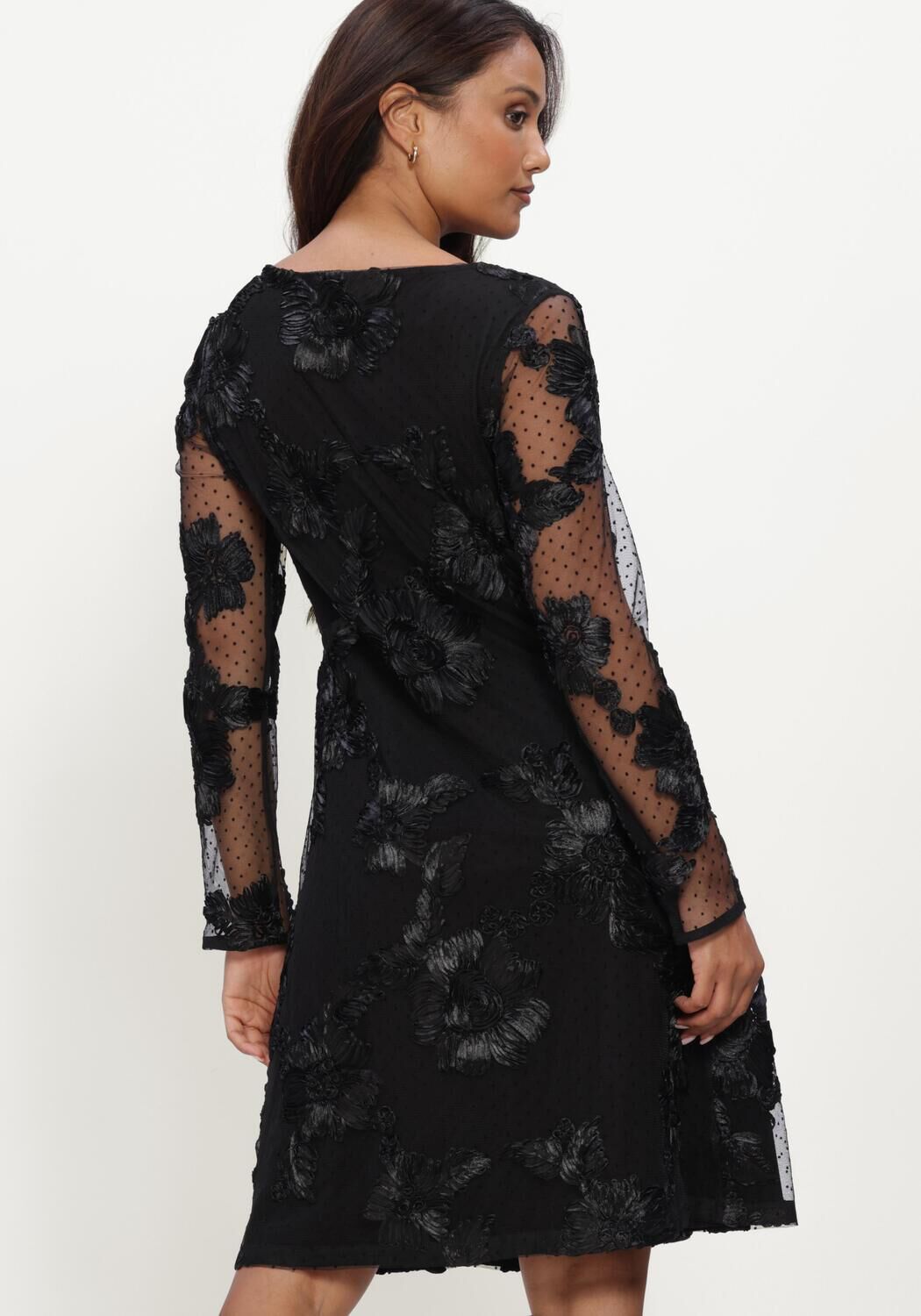 Schwarze ANA ALCAZAR Minikleid DRESS - large