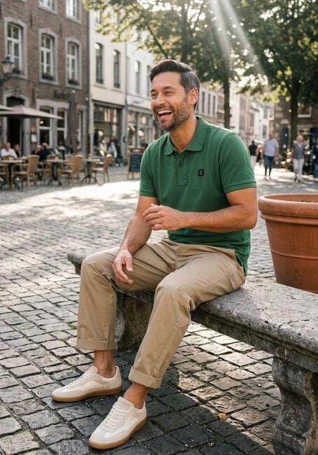 Gr&uuml;ne BUTCHER OF BLUE Polo-Shirt ARMY PIQUE POLO - large