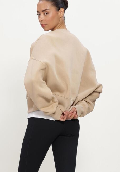 Beige NIKE Sweatshirt NIKE SPORTSWEAR PHOENIX FLEECE - large