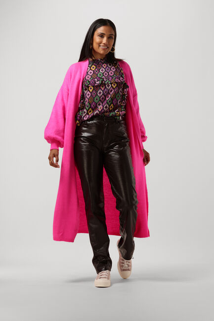 Fuchsie REFINED DEPARTMENT Strickjacke LELA - large