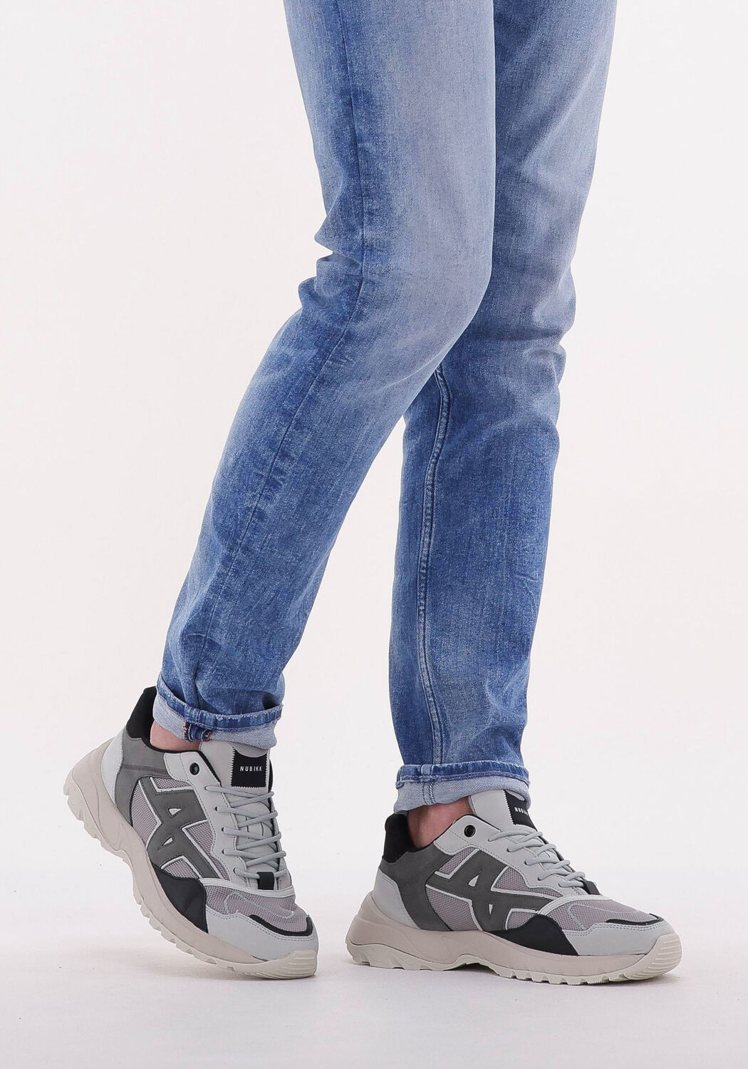 Graue NUBIKK Sneaker Low ROSS TREK - large