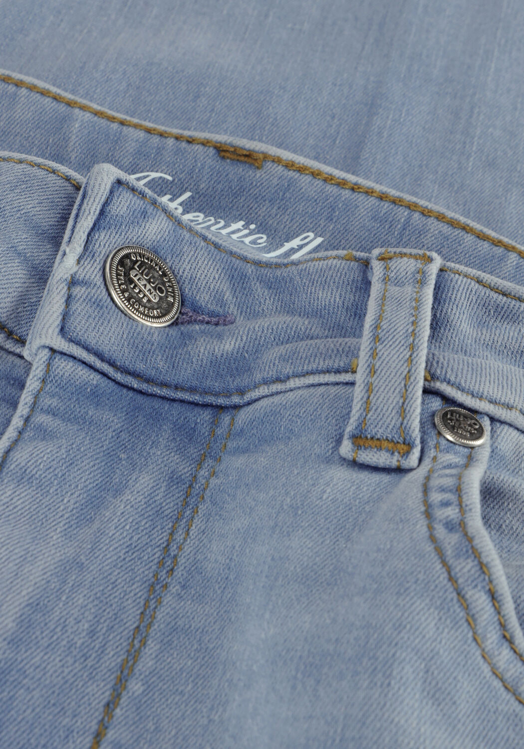 Blaue LIU JO Straight leg jeans AUTENTIC FLAIR - large