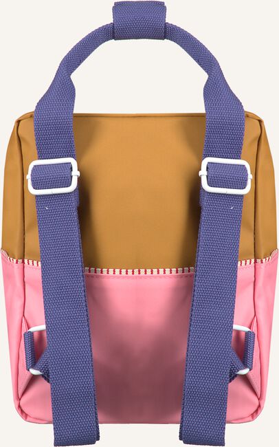 Braune STICKY LEMON Rucksack COLOUR BLOCK SMALL Braune STICKY LEMON Rucksack COLOUR BLOCK SMALL - large