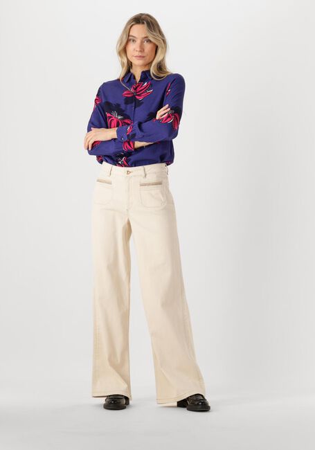 Ecru MOS MOSH Straight leg jeans MMCOLETTE CLAY JEANS - large