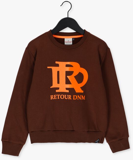 Braune RETOUR Sweatshirt DUKE - large