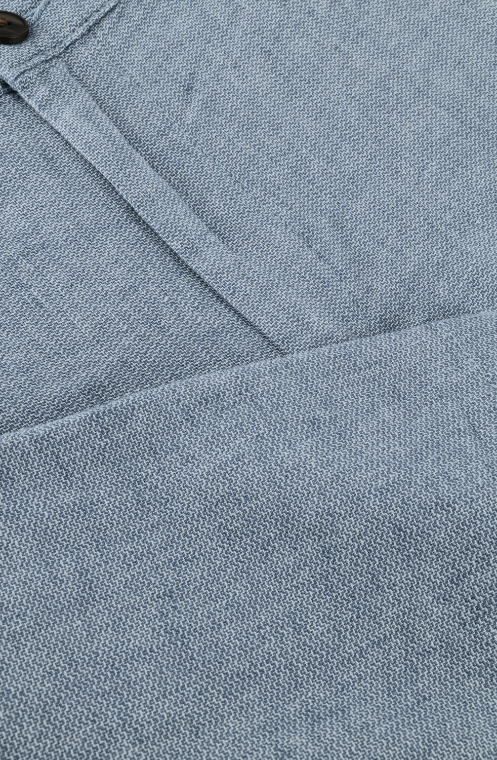 Hellblau SELECTED MEN Kurze Hose SLHREGULAR-BRODY LINEN BLD SHORTS NOOS - large