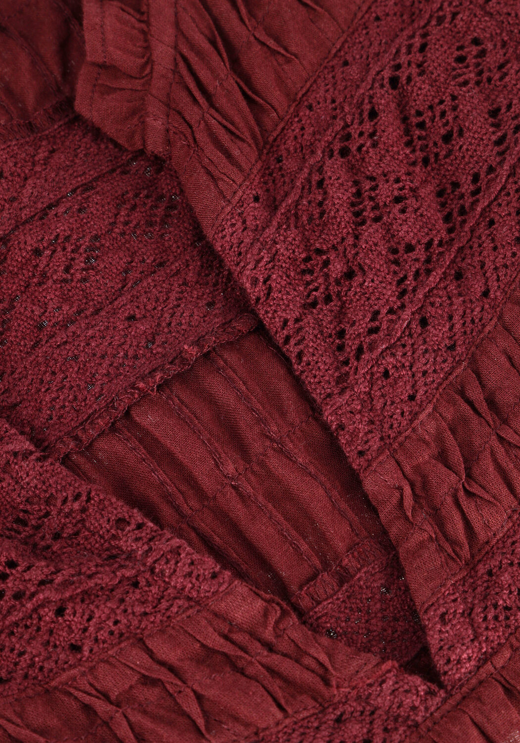 Bordeaux NEO NOIR Blusen SIAMA S VOILE BLOUSE - large