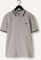 Graue FRED PERRY Polo-Shirt THE TWIN TIPPED FRED PERRY SHIRT Graue FRED PERRY Polo-Shirt THE TWIN TIPPED FRED PERRY SHIRT - medium