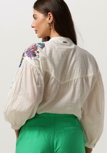 Ecru POM AMSTERDAM Blusen SICILIAN ECRU BLOUSE - large