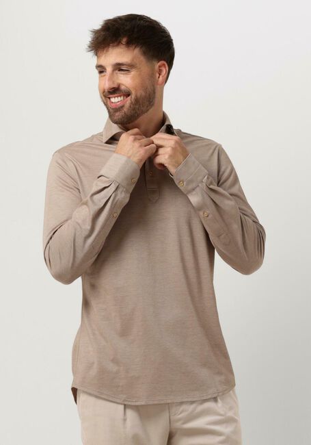 Beige PROFUOMO Polo-Shirt SHIRT POLO CAMICHE SC SF - large