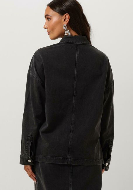 Schwarze NEO NOIR Jeansjacke KIM D JACKET - large