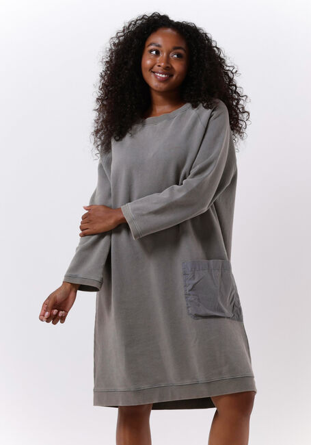 Taupe 10DAYS Midikleid OVERSIZED DRESS POCKET - large