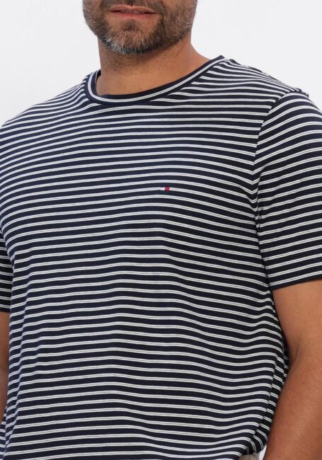 Dunkelblau TOMMY HILFIGER T-shirt ESS SEASONAL REG FIT STRIPE TEE - large