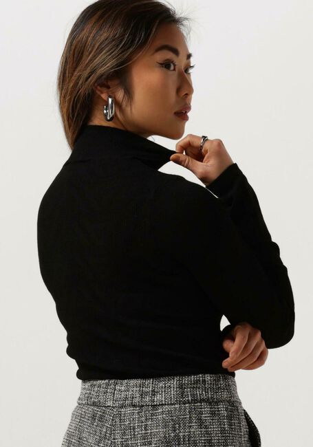 Schwarze ALIX THE LABEL Tops & T-shirts LADIES KNITTED A MESH TOP - large