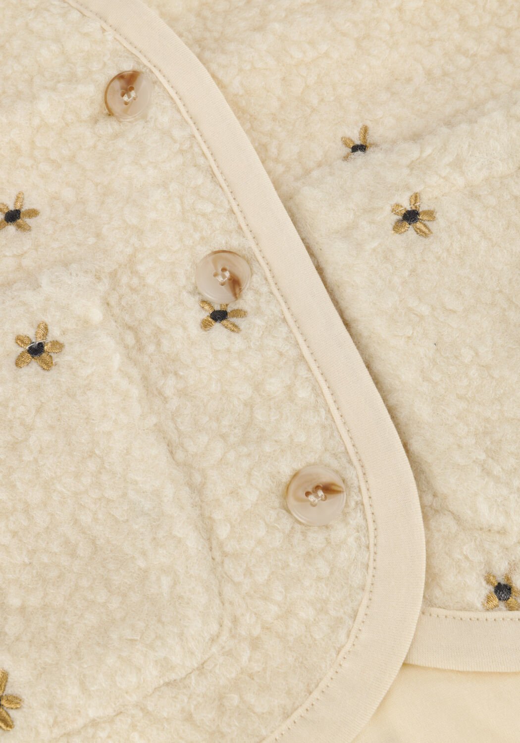 Sand DAILY7 Gilet TEDDY GILET EMBROIDERY - large