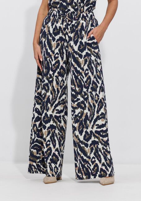 Mehrfarbige/Bunte STUDIO ANNELOES Weite Hose Grace leopard trousers - large