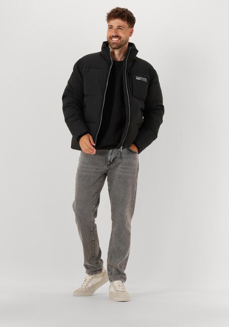 Schwarze WOODBIRD Wattierte Jack DAPPER - large