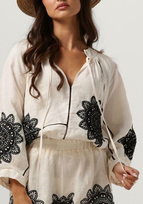 Ecru GREEK ARCHAIC KORI Blusen 240118 - large