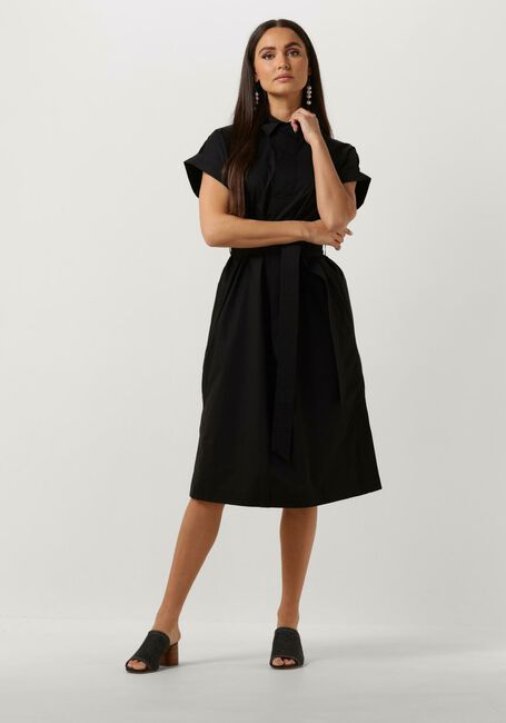 Schwarze SUNCOO Midikleid CLODIE - large