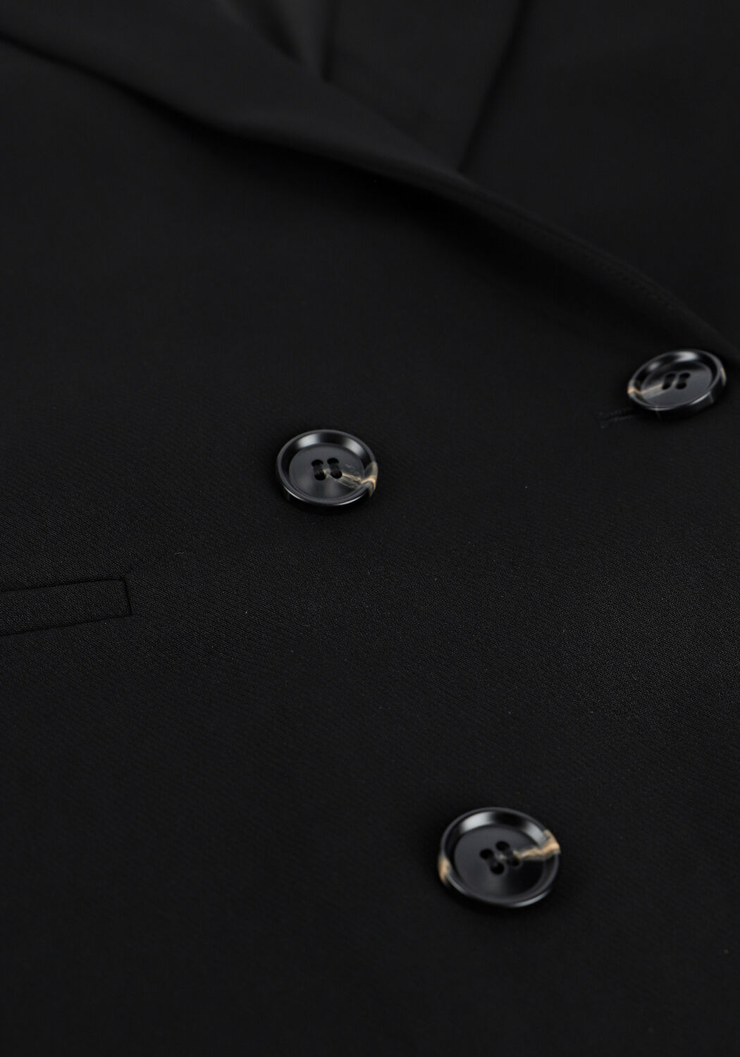 Schwarze NEO NOIR Gilet LARA STRUCTURE WAISTCOAT - large