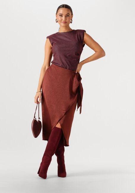 Braune YDENCE Midirock SKIRT BARBARA - large