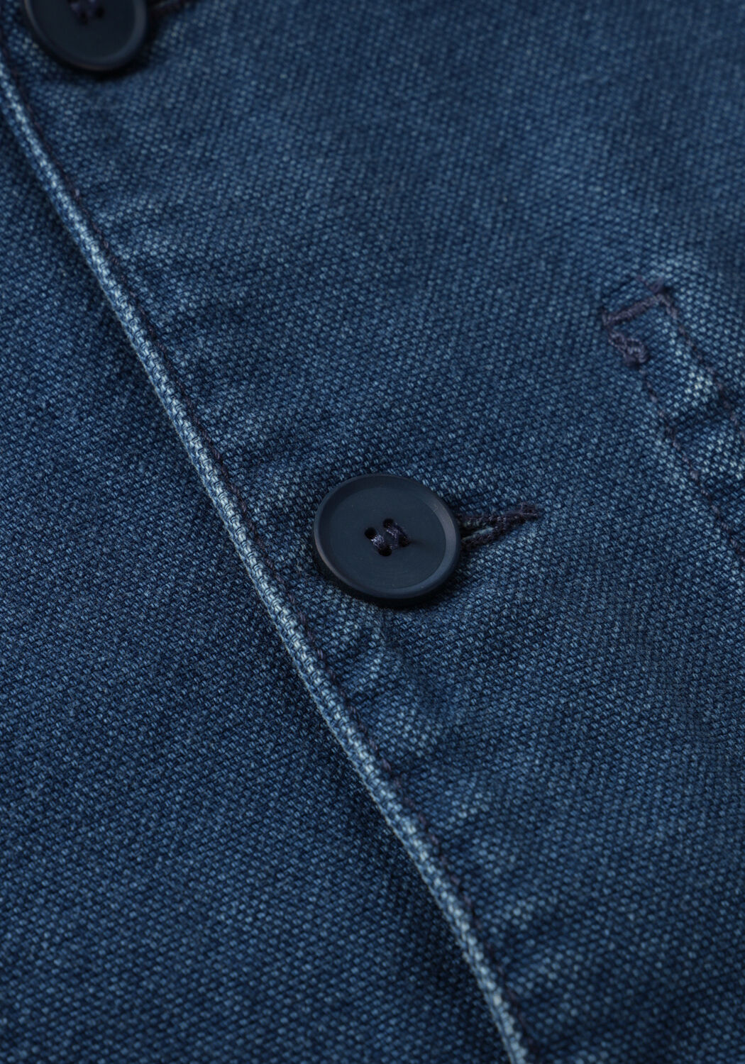 Blaue AMERICAN VINTAGE Overshirt COMOW - large