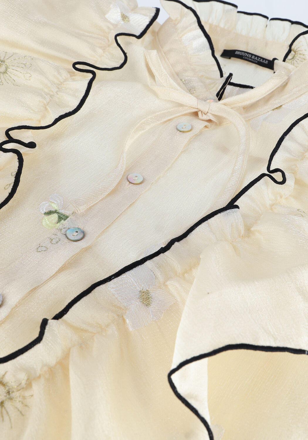 Ecru BRUUNS BAZAAR Blusen MARGUERIT ELEONORA - large