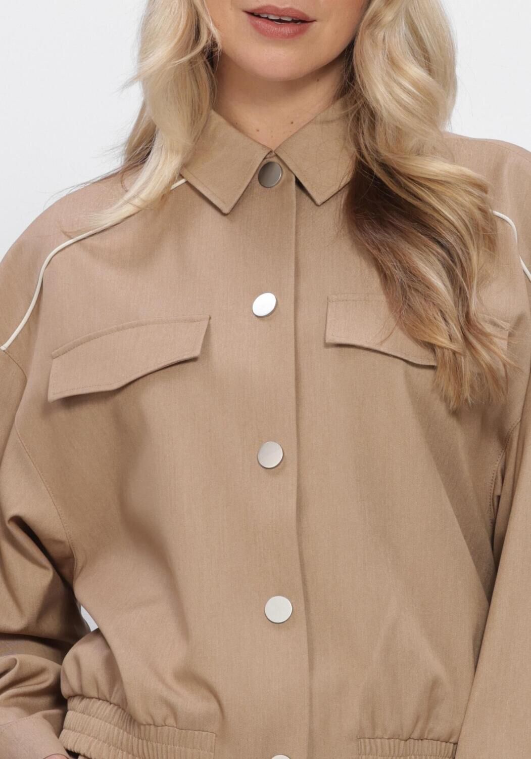 Camelfarbene ALIX THE LABEL Jacken LADIES WOVEN 2 TONE JACKET - large