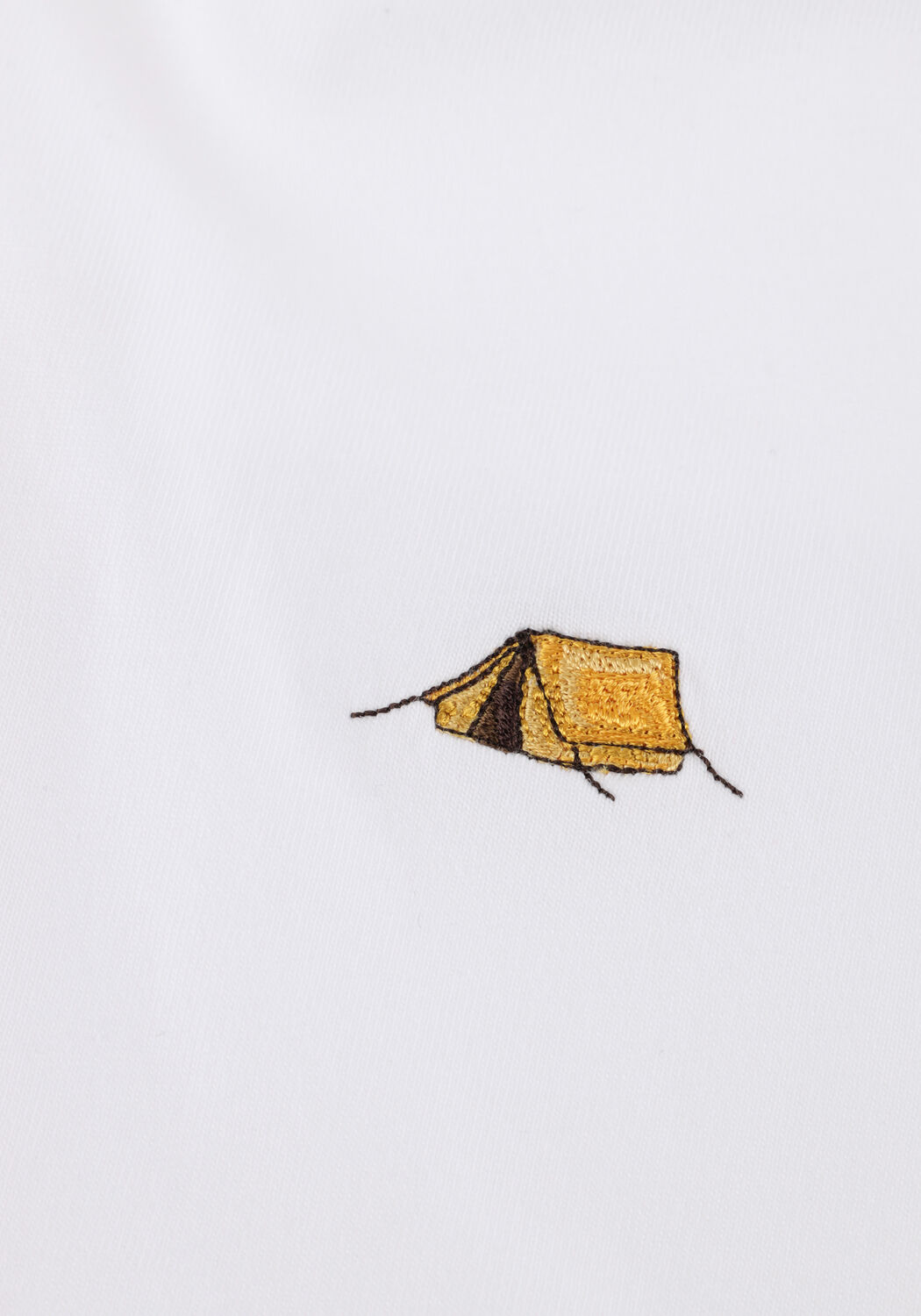 Wei&szlig;e FOR&Eacute;T T-shirt TENT T-SHIRT - large