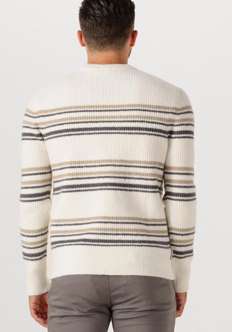 Nicht-gerade weiss CAST IRON Pullover REGULAR FIT COTTON BLEND STRETCH - large
