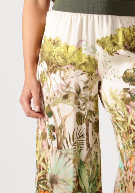 Mehrfarbige/Bunte CAROLINE BISS Weite Hose 1562 - large